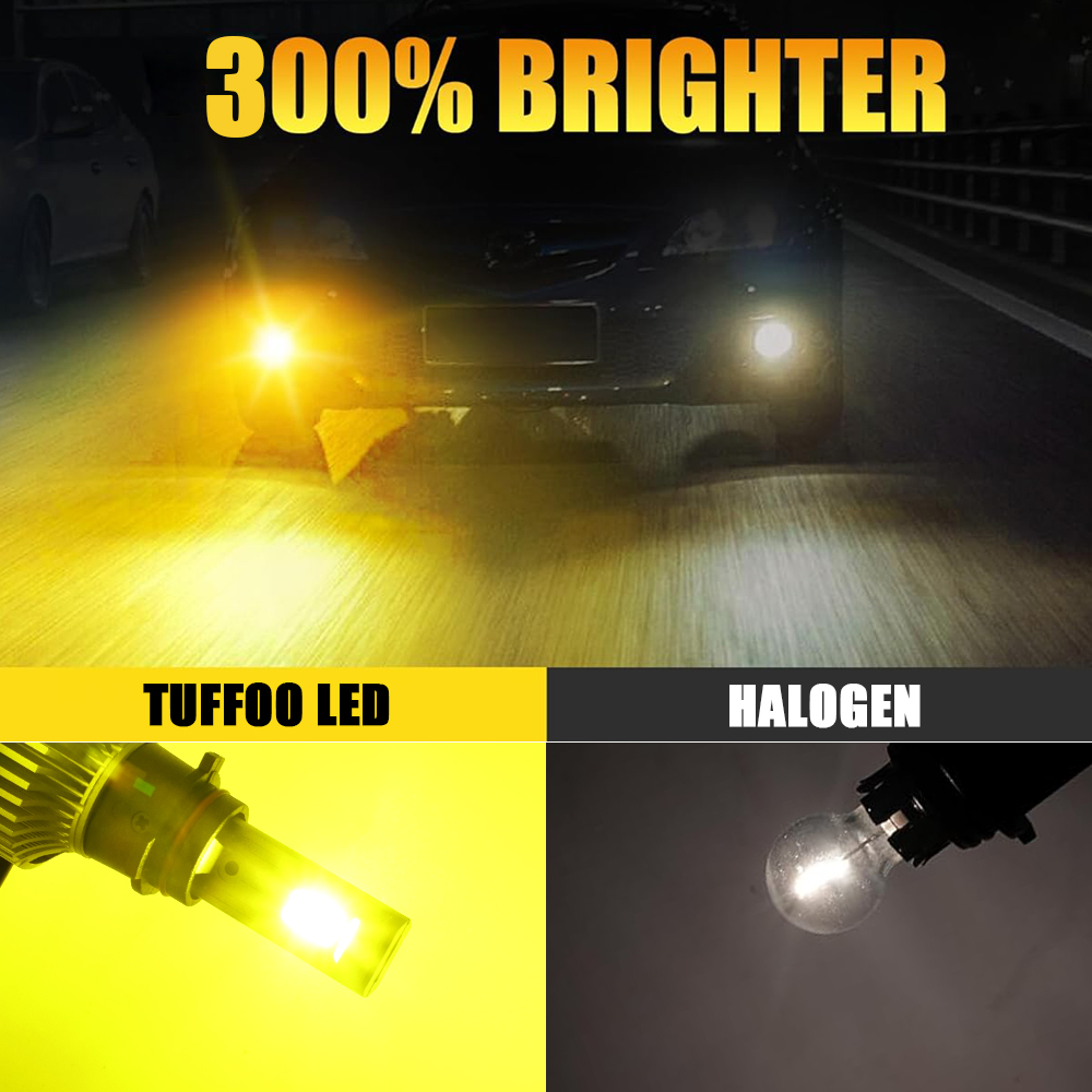Tuffoo 2PCS P13W / 12277 รถ LED DRL / ไฟตัดหมอก / ไฟวิ่งกลางวัน Canbus ...