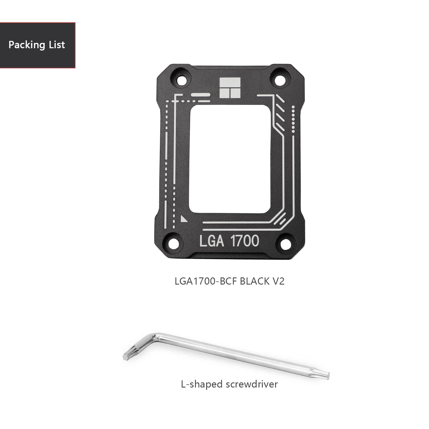 Thermalright LGA1700/LGA1851-BCF สีดํา CPU ดัด Corrector กรอบ Intel 12 ...