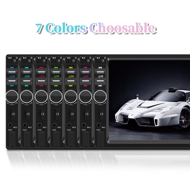 12v Central Multimedia Carplay Android Auto 1 Din 7 นิ้ว MP5 บลูทูธ USB ...