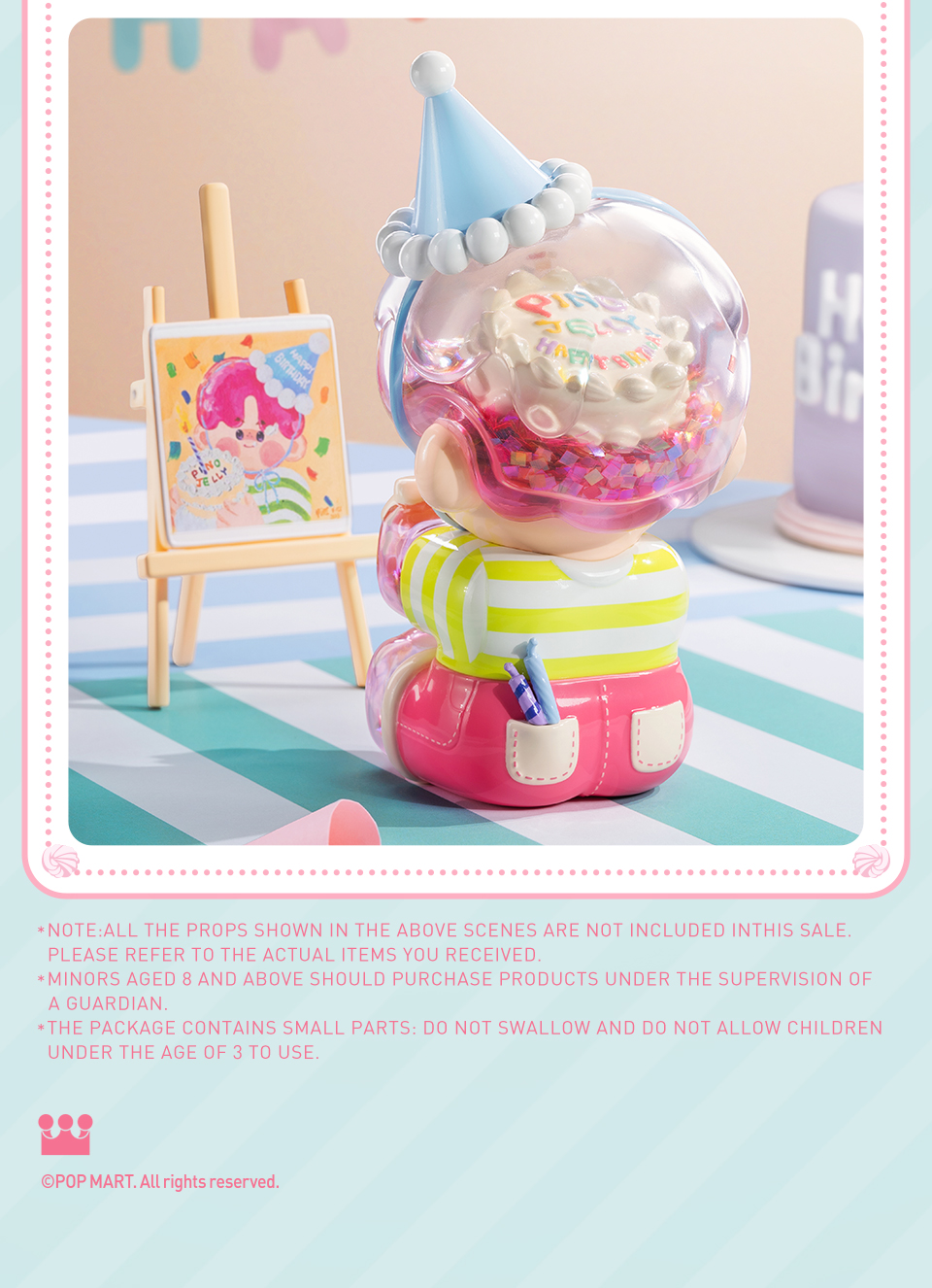 POP MART PINO JELLY Birthday Bash Figurine | Shopee Thailand