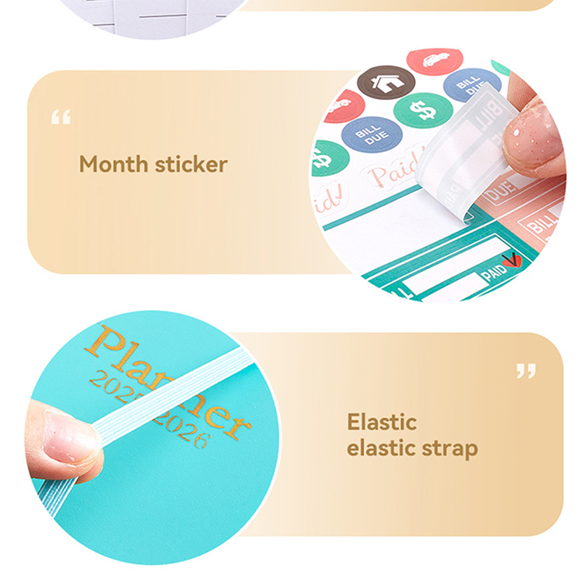 Jan-2025 Jun Planner สมุดโน้ต แพลนเนอร์ ขนาด A5 200 หน้า 18 เดือน 2024 ...