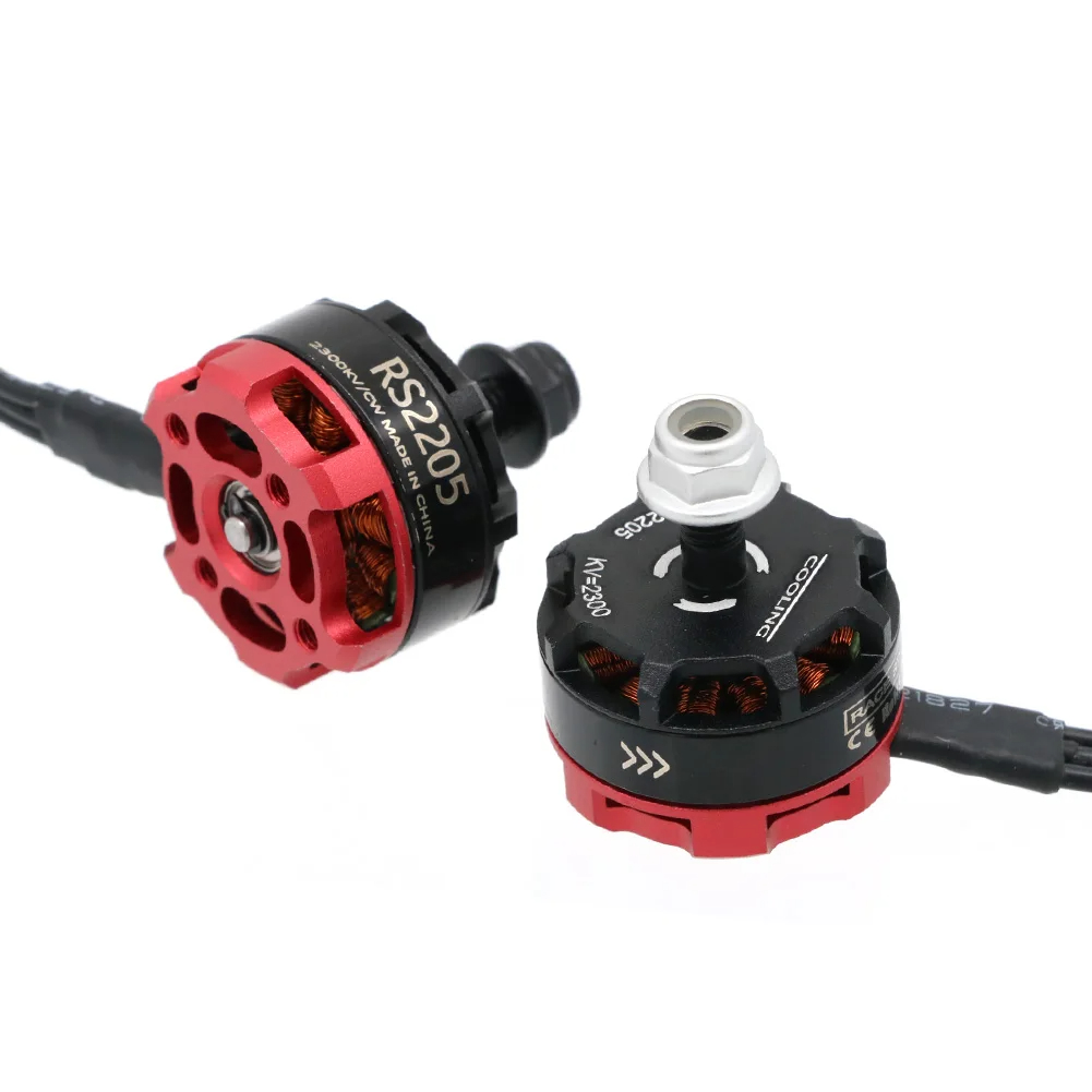Moteur sans balais RS2205 2205 2300KV 2-6S pour QAV210 QAV250 210 250