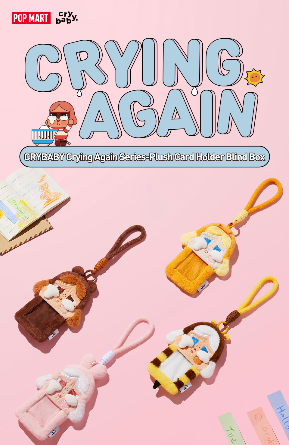 CRYBABY Crying Again シリーズ カードホルダーアソートBOX CRYBABY