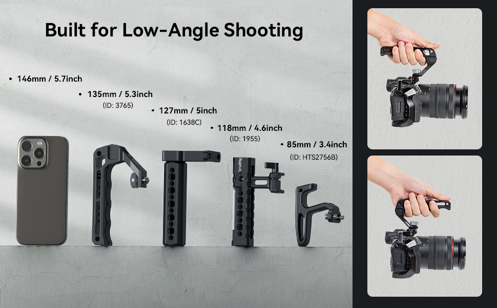 Smallrig Camera Top Handle with Quick Release Slider-4483 | Shopee Thailand