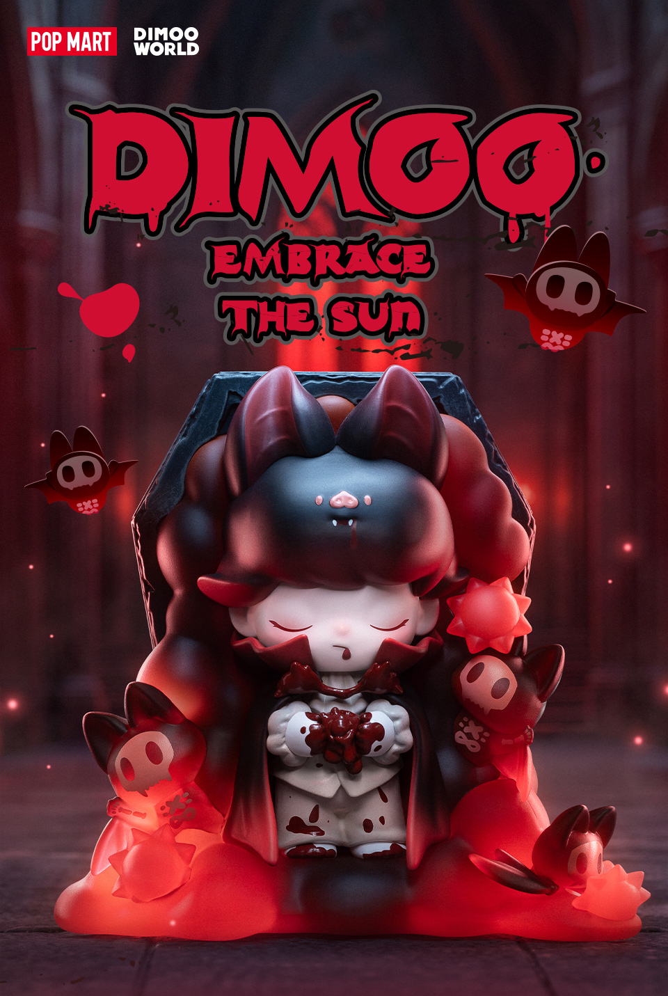 ②POPMART DIMOO Embrace the Sun DIMOO Embrace the Sun Figure - POP MART (United States)
