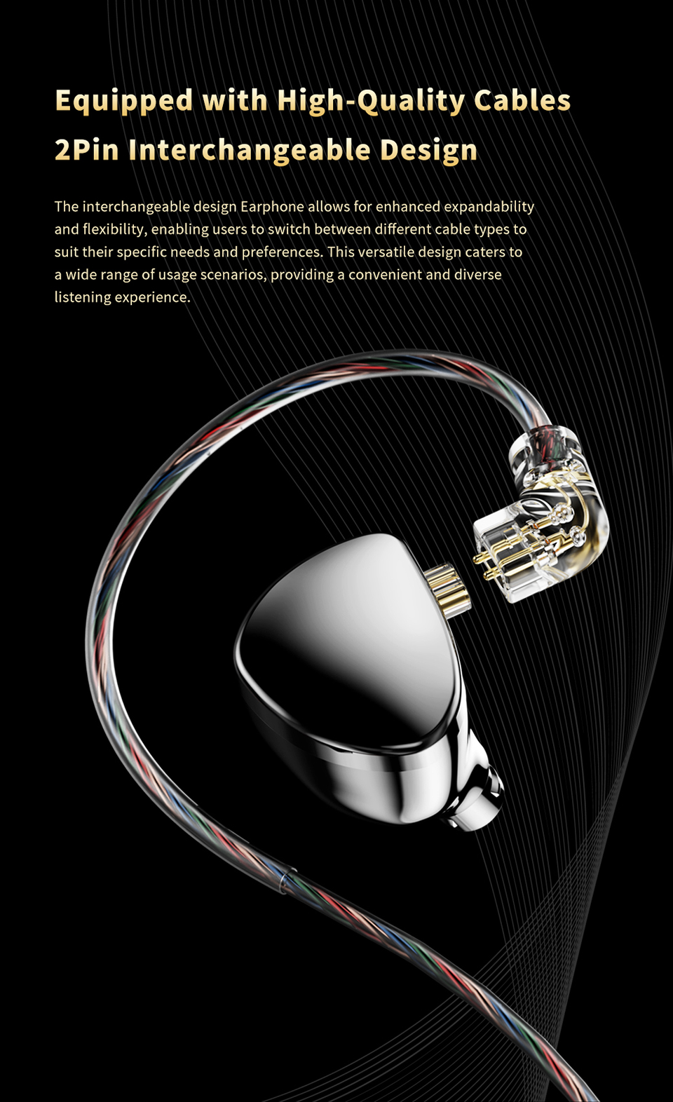 Trn MT5 หูฟัง 10 มม.LCP Dual Dynamic Driver HiFi Bass IEM ชุดหูฟังพร้อม ...