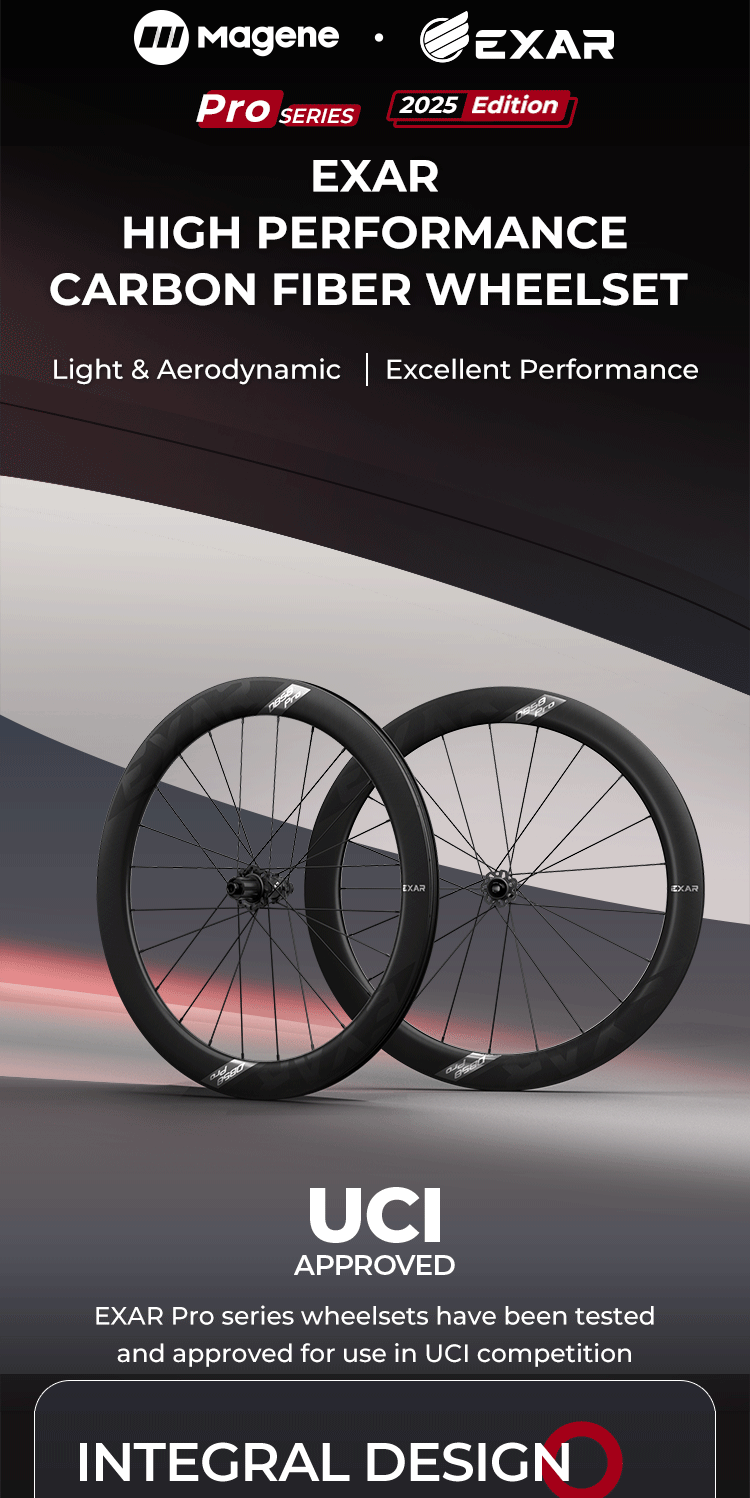Magene Exar Bike Carbon Wheelset ล้อ 2025Pro จักรยาน Disc Rim เบรค ...