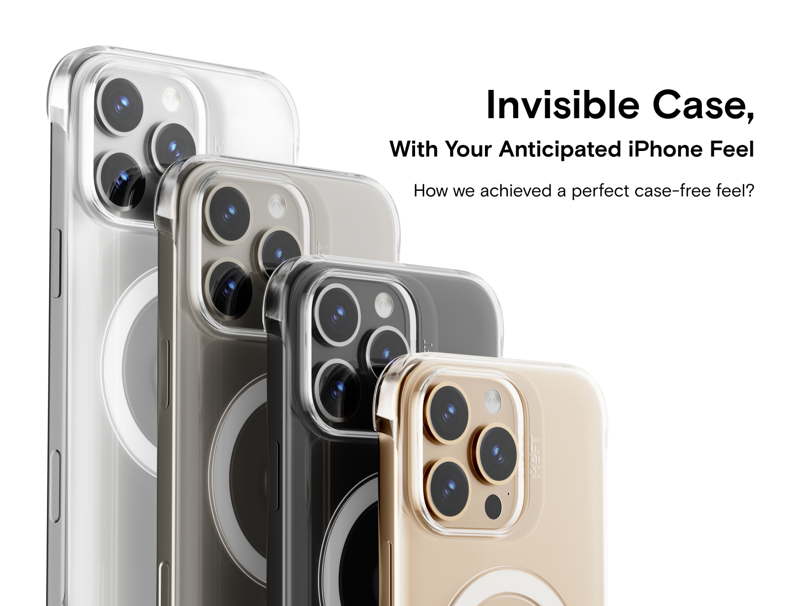 MOFT Snap Invisible Case For iPhone 16 Series เข้ากันได้กับเคส ...