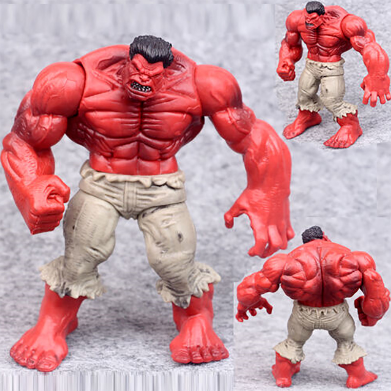 Hulk Avengers ตุ๊กตาเคลื่อนย้ายได้โมเดลของเล่นเด็กเครื่องประดับของขวัญ ...