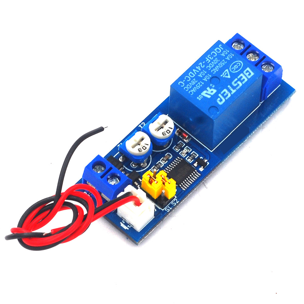 Dc 5V 12V 24V Infinite Cycle Delay Timing Time Relay Timer Control ON ...