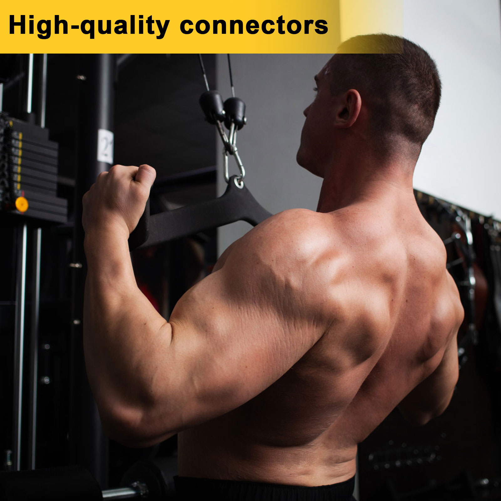 【COD ท้องถิ่น + การจัดส่ง 2 วัน】 5PCS Set Home Gym Fitness Rowing T-Bar ...