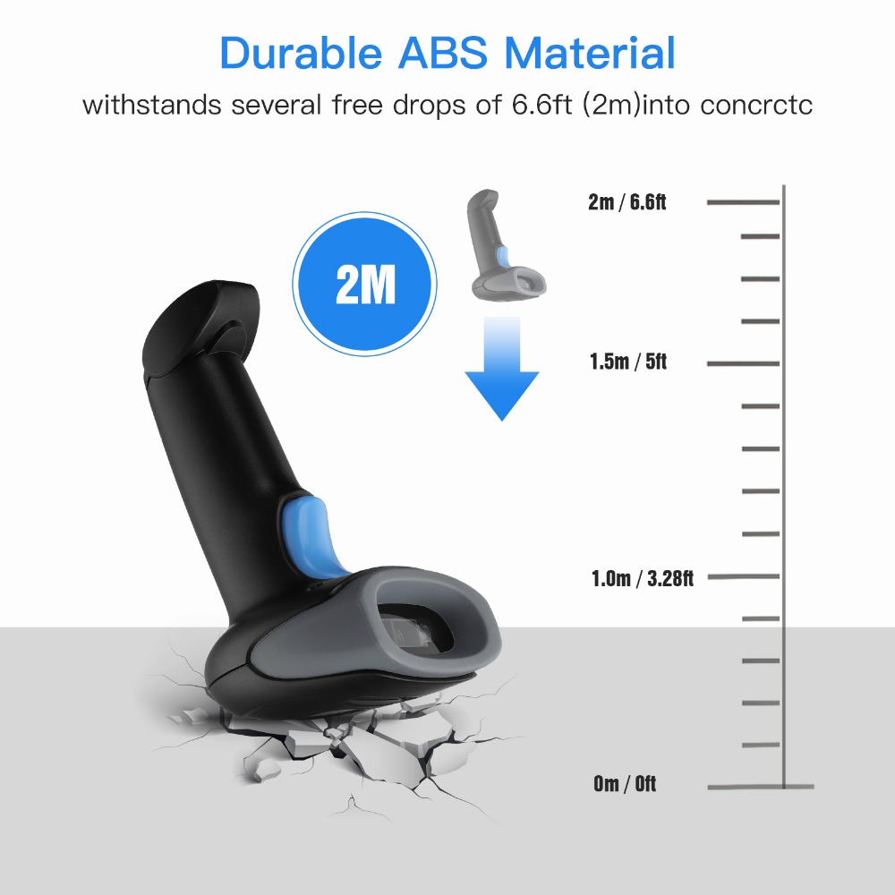 [🔥2D wired scanner🔥 ]Eyoyo แบบมีสาย 1D 2D QR Barcode scanner USB แบบมี ...