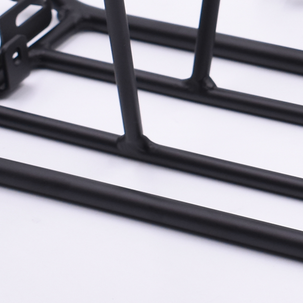 Aceoffix จักรยานด้านหลัง Rack Cargo Racks ล้อง่ายสําหรับ Brompton 3 ...