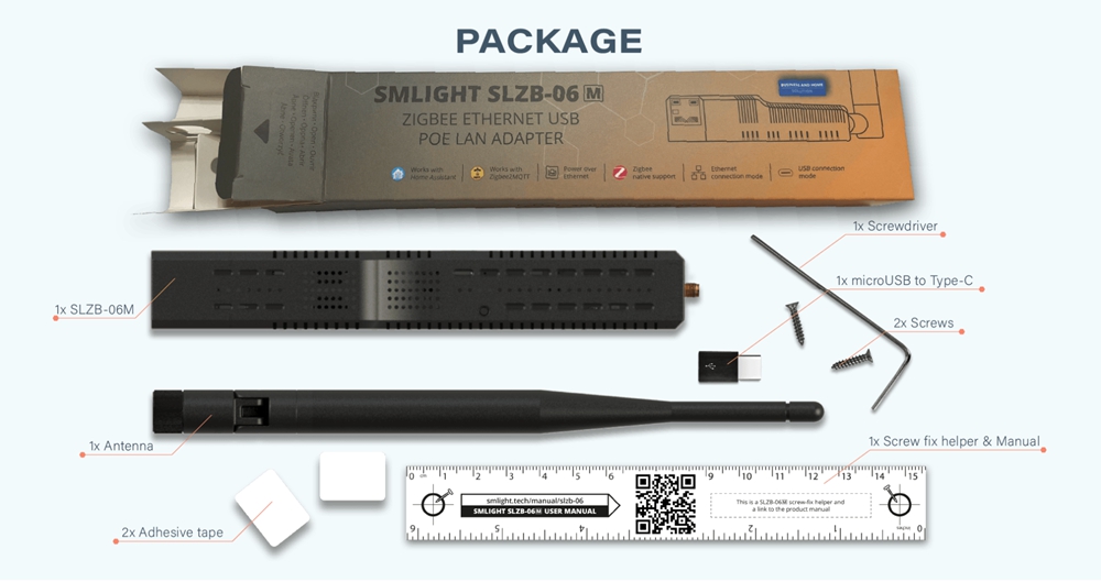 Smlight SLZB-06M Zigbee 3.0 ถึง Ethernet,USB, และ WiFi Gateway ...
