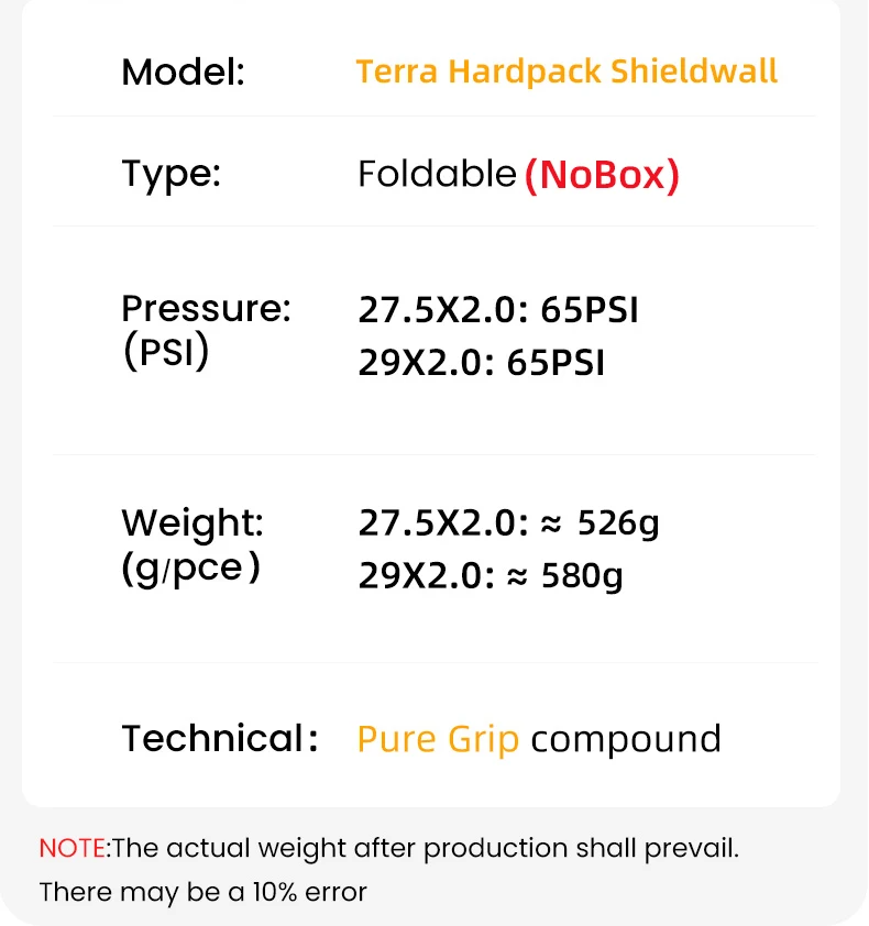 Continental Terra Hardpack ยางพับ ขนาด 29/27.5 x 2.0 สำหรับจักรยานเสือ ...