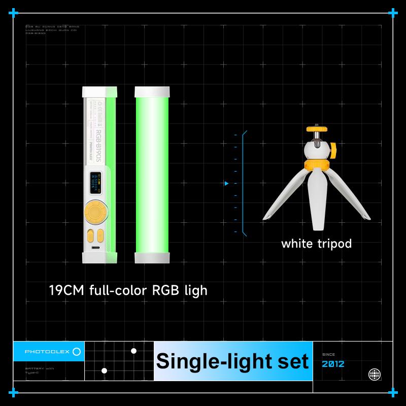 Photoolex 100% อย่างเป็นทางการ RGB หลอดแม่เหล็ก Light B190S เดสก์ท็อป ...