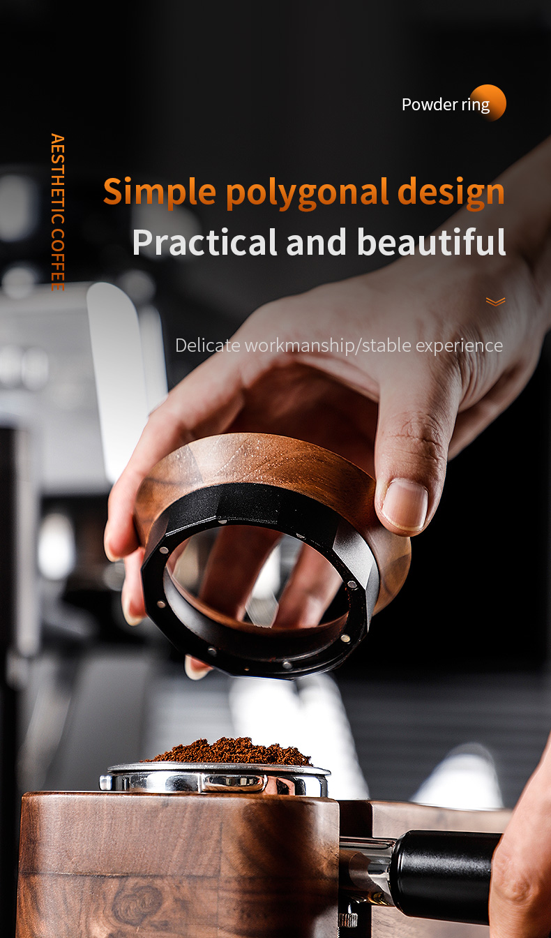 Bincoo Multi-Lateral วอลนัทผงแม่เหล็กจับแหวน Snap-On Anti-Fly ผงกาแฟ ...