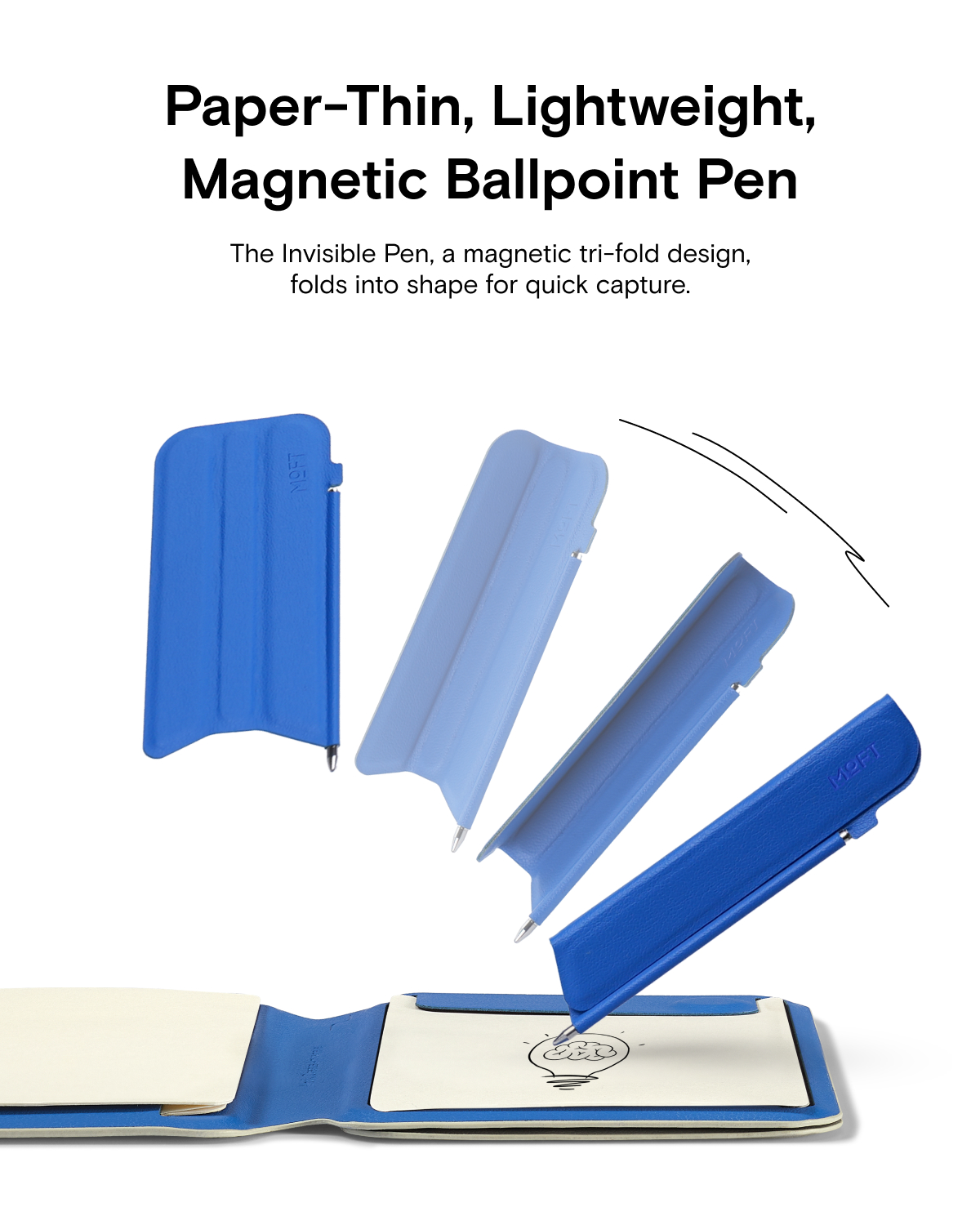 MOFT Invisible Pen & Notpad Snap Flow อุปกรณ์เสริมของSnap Flow Notepad ...