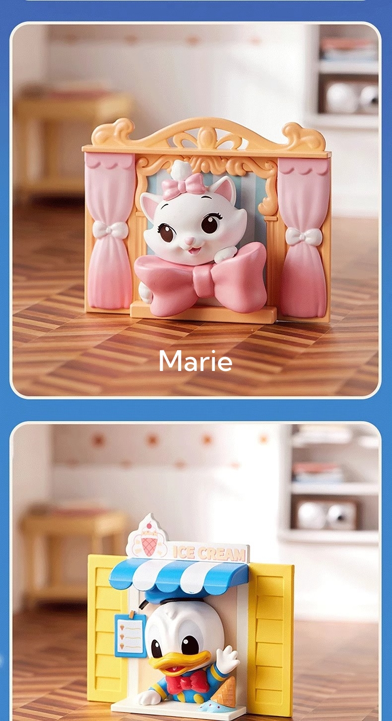 Disney Pixar Miniso Fairytale Window Blind Boxes Toy Collection ...