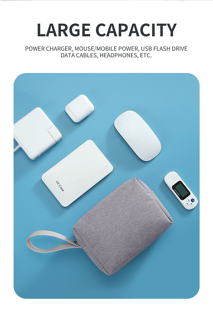 Bubm กระเป๋าเก็บสายชาร์จ USB HDD อเนกประสงค์ ขนาดใหญ่ กันรอยขีดข่วน ทน ...