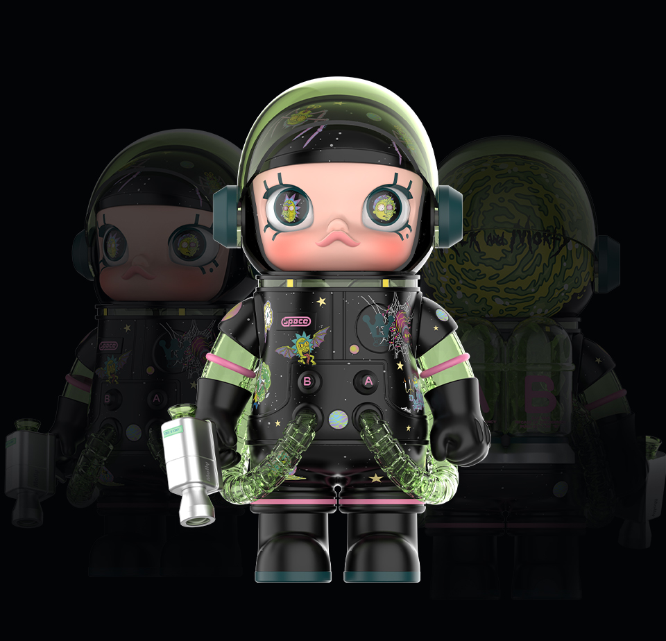 POP MART MEGA SPACE MOLLY 1000% Rick and Morty | Shopee Thailand