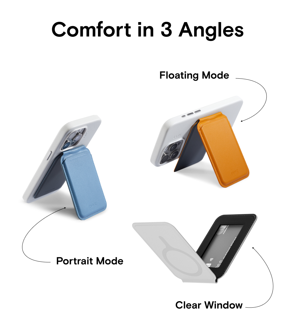 MOFT Snap Flash Wallet ขาตั้งโทรศัพท์มือถือ กระเป๋าสตางค์ พร้อม MagSaf ...