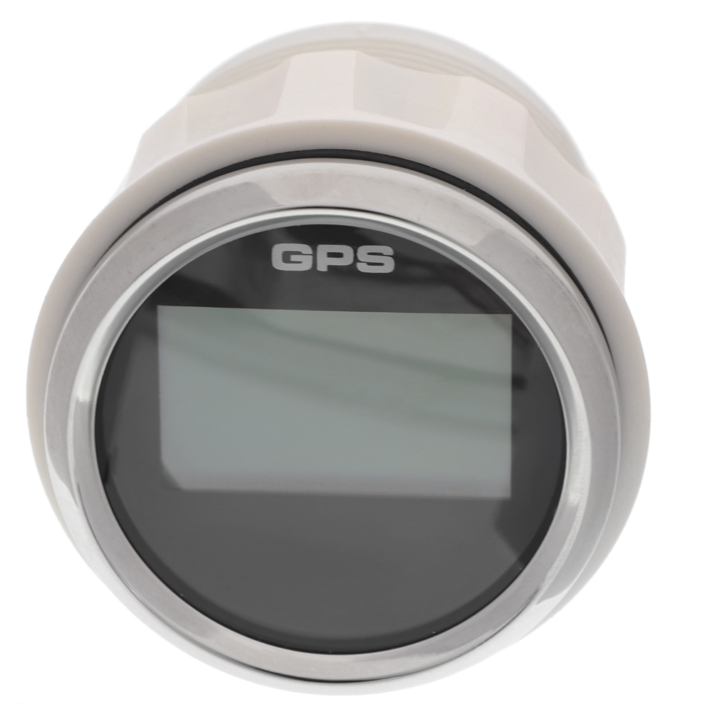 52 มม.ATV Digital GPS Speedometer เครื่องวัดระยะทางสีแดงสําหรับ Marine ...