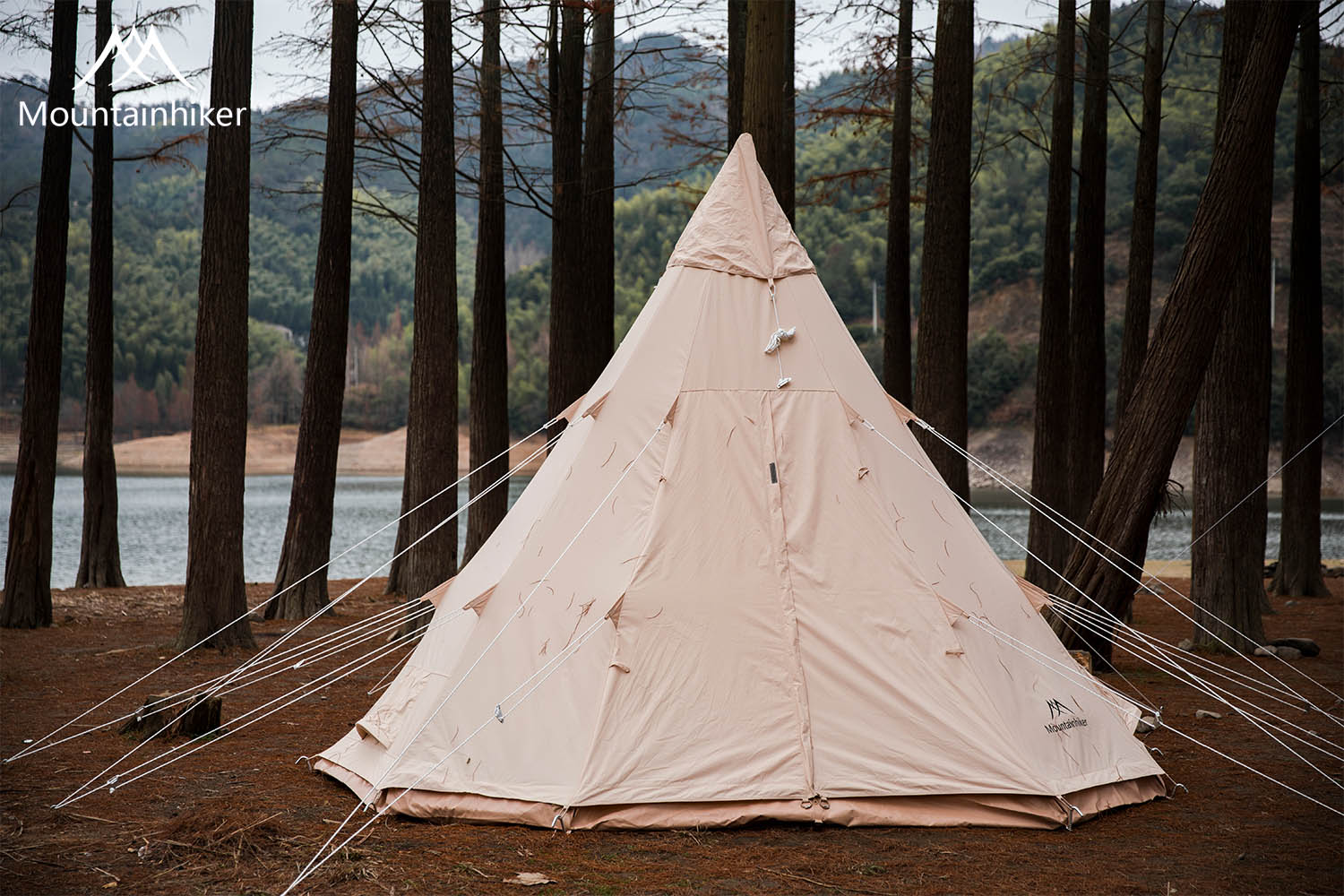 Mountainhiker เต็นท์กระโจม เต็นท์กระดิ่ง ผ้าคอตตอน กันน้ำ แห้งไว ระบายอากาศดี