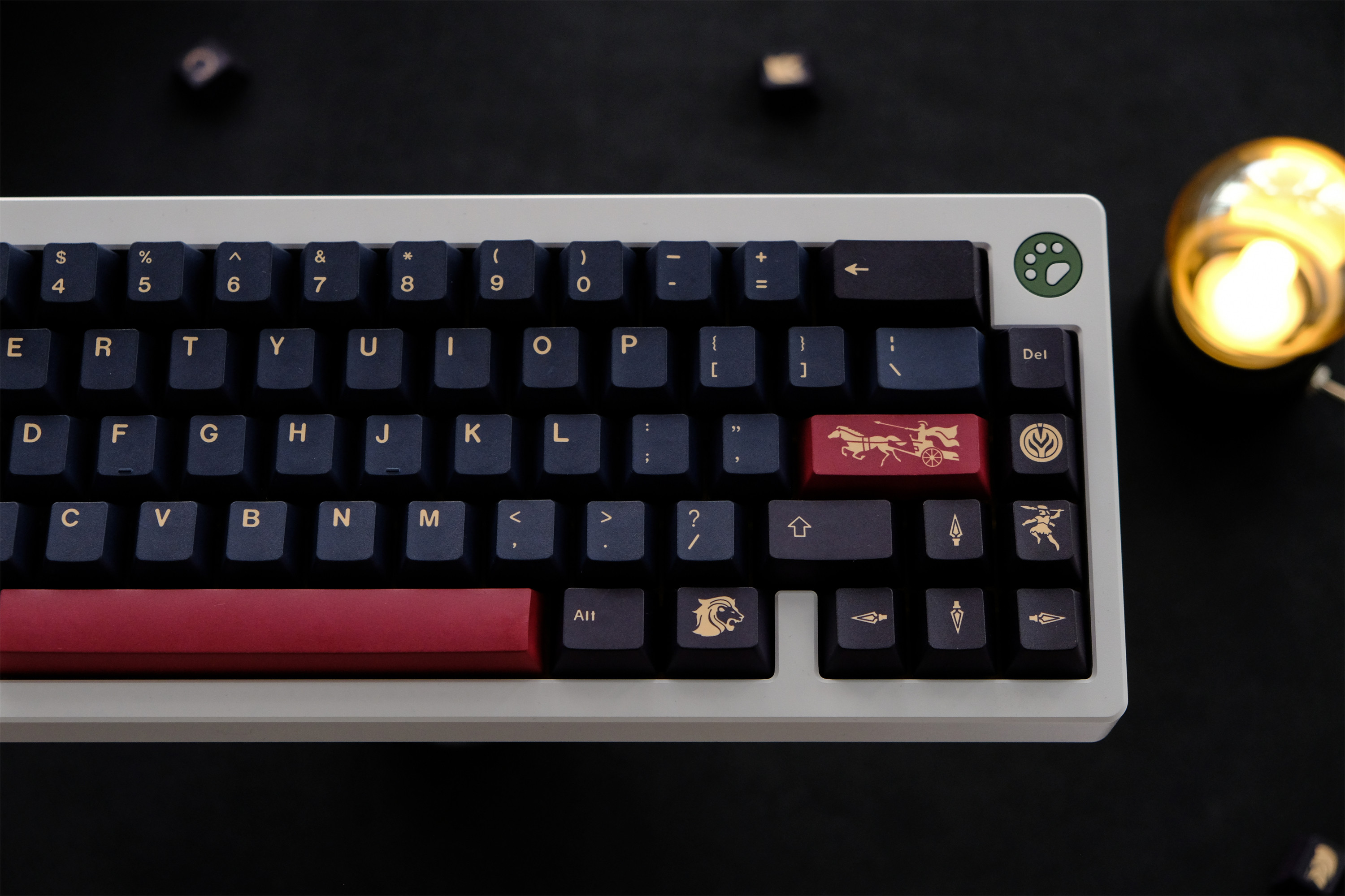 Gmk Rome Keycaps 129 คีย์ PBT Cherry Profile DYE-SUB ส่วนบุคคลสําหรับ ...