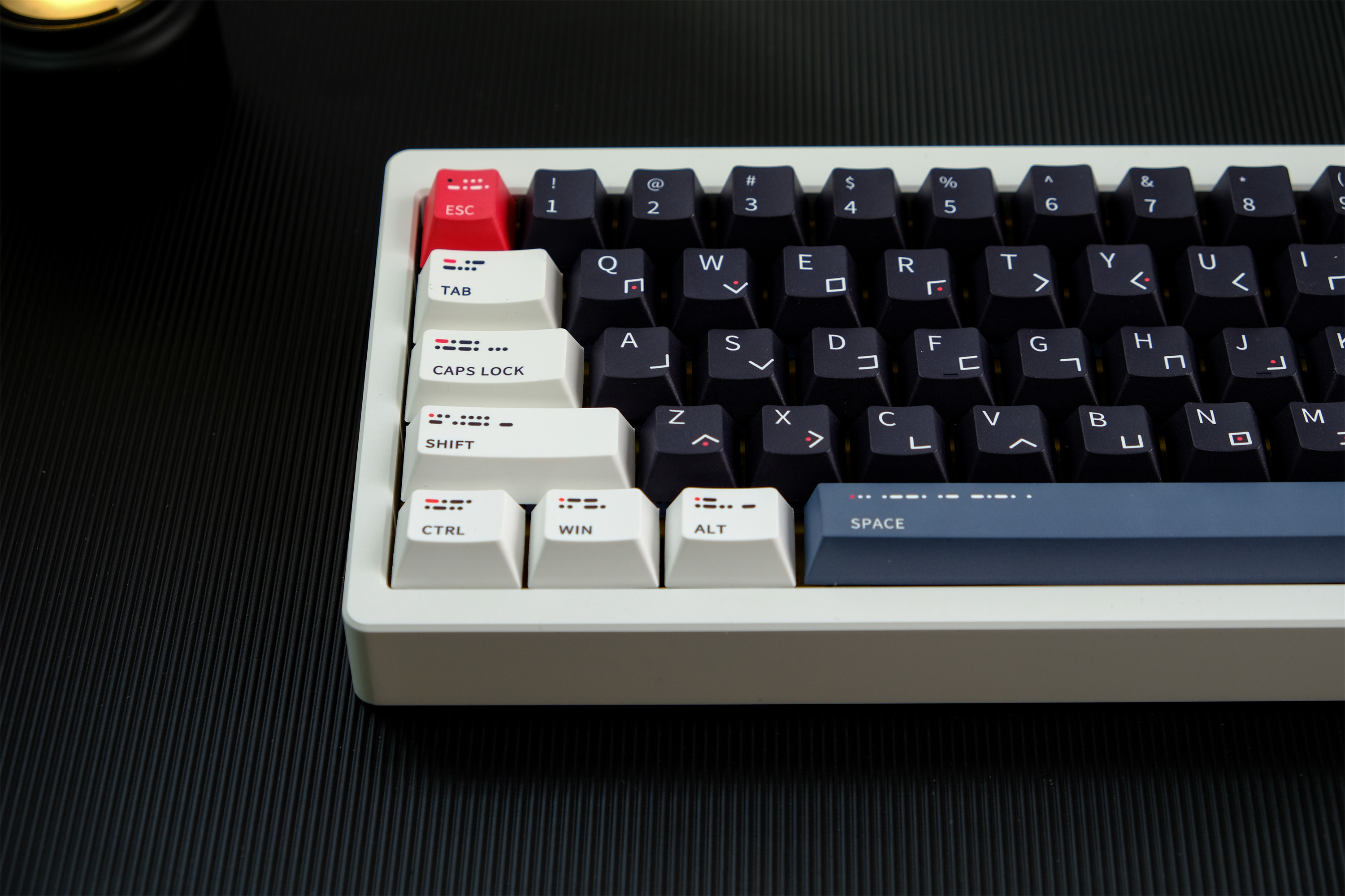 Gmk Morse Code Keycaps 129 คีย์ PBT Cherry Profile DYE-SUB ส่วนบุคคล ...