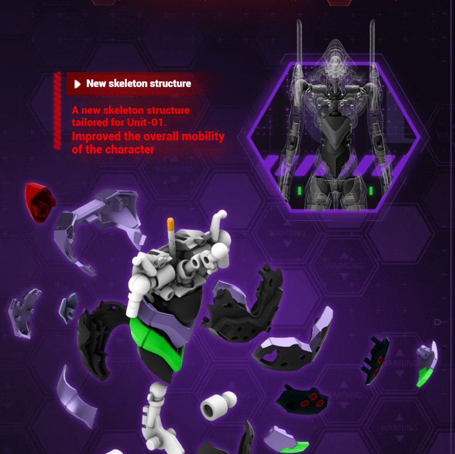 Bloco EVA เครื่องเริ่มต้น Neon Genesis Evangelion Super Action Building ...