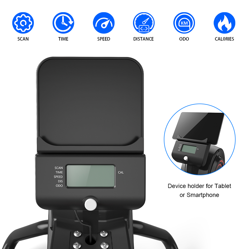 OneTwoFit เครื่องออกกำลังกาย Air Rowing Machine เครื่องกรรเชียงบก ปรับ ...