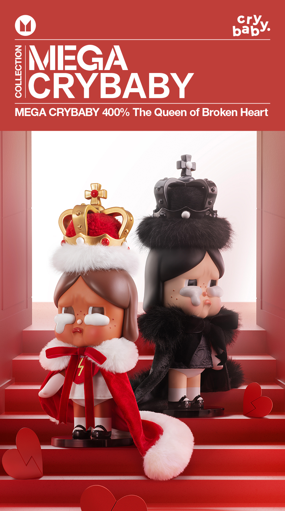 その他 MEGACRYBABY400%The Queen of Broken Heart Genuine Limited Edition Mega Crybaby 400% The Queen Of
