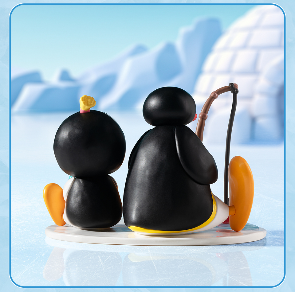 POP MART Baby Molly x PINGU Fishing Time Figure | Shopee Thailand