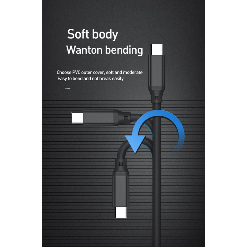 Type-c Extension Cable Usb3.1gen2 USB C ชายหญิง 100W Fast Charging ...