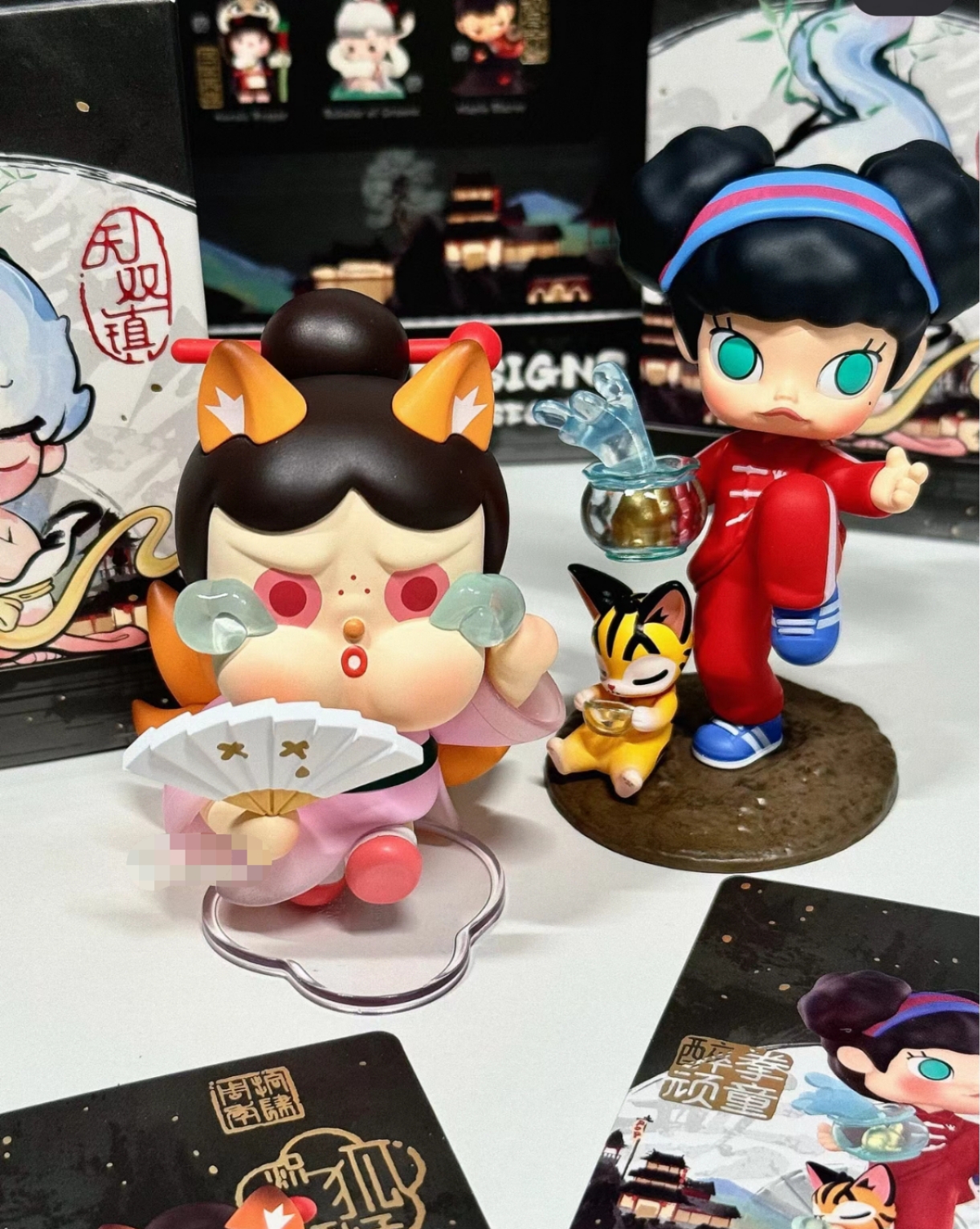 Popmart ของแท้ Matchless POP MART ครบรอบ 14th ปี MOLLY HIRONO LABUBU ...