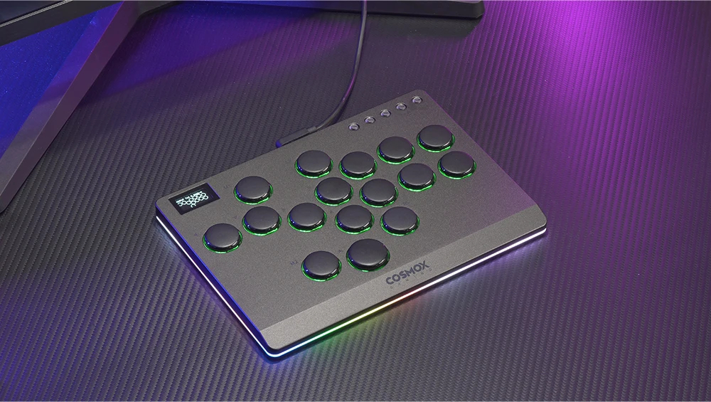 Haute42 อลูมิเนียม Hitbox Leverless อาเขต Stick เกมต่อสู้ Hitbox ...