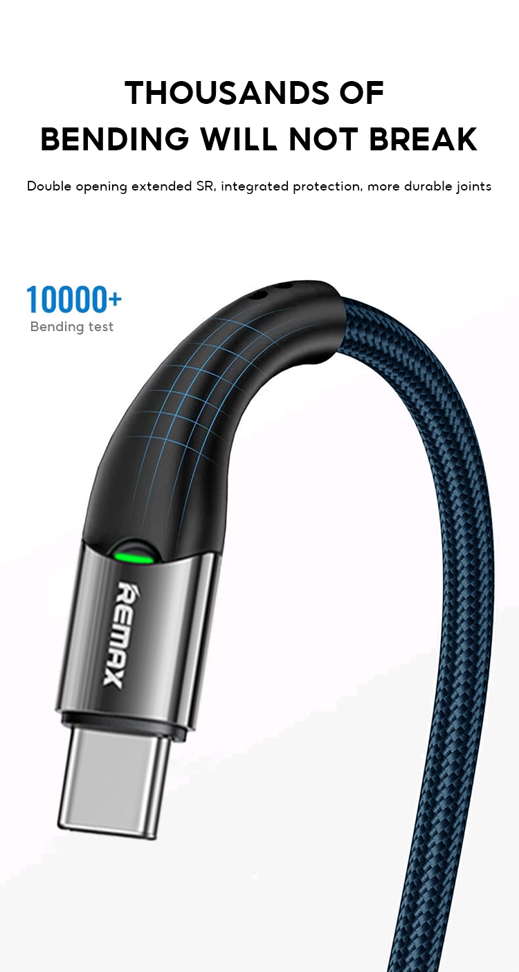 Remax RC-C115 สายชาร์จ Type-C to Type-C Inteleyelec Series 1m (100W ...