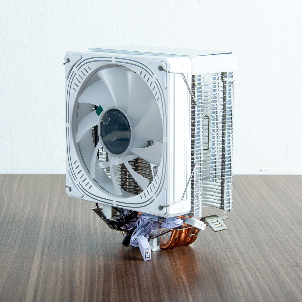 MS 6 Copper Tube 12CM CPU Fan Universal Intel AMD AMD RGB CPU Fan ...