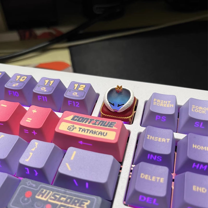 Rimuru Keycap 3D สร้างสรรค์น่ารักการ์ตูน MX สวิทช์คีย์บอร์ด Handmade เร ...