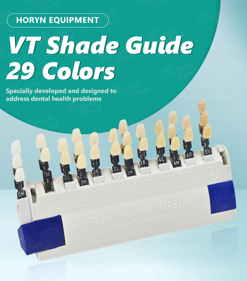 Horyn Dental Bleach Shade Guide 29 สี VITA 3D Master ฟันไวท์เทนนิ่ง ...