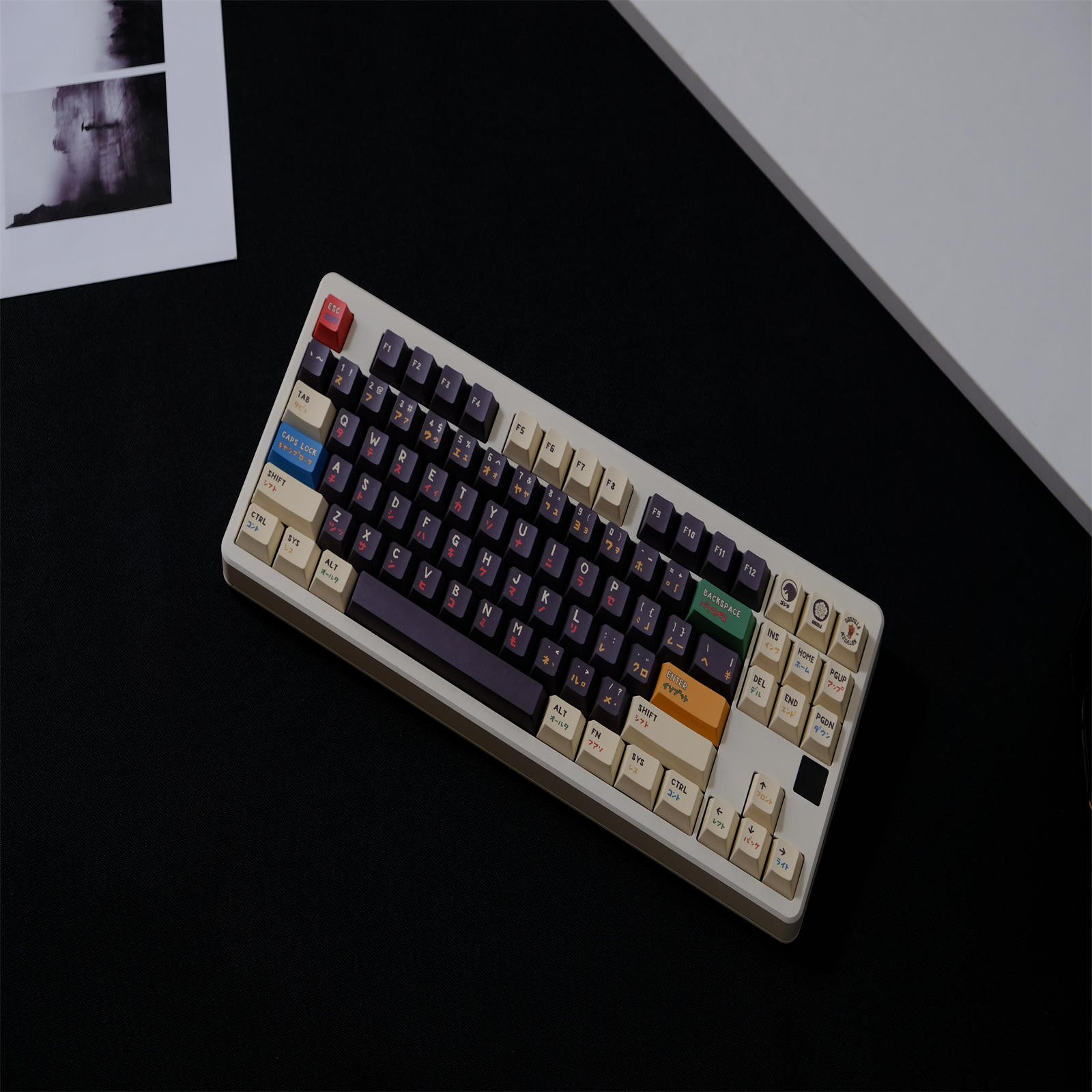 Gmk Godzilla KeyCap Set 151 Key PBT Keyboard Cap Cherry Profile เกม ...
