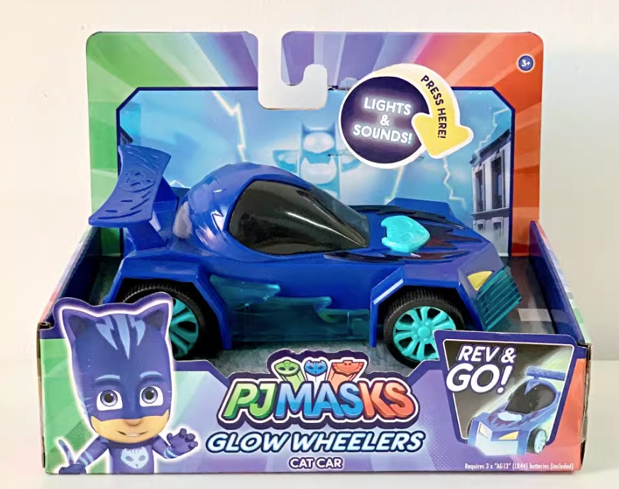 PJ Masks หน้ากาก PJ Glow Wheelers Vehicles Cat Car Gekko Mobile Owl ...