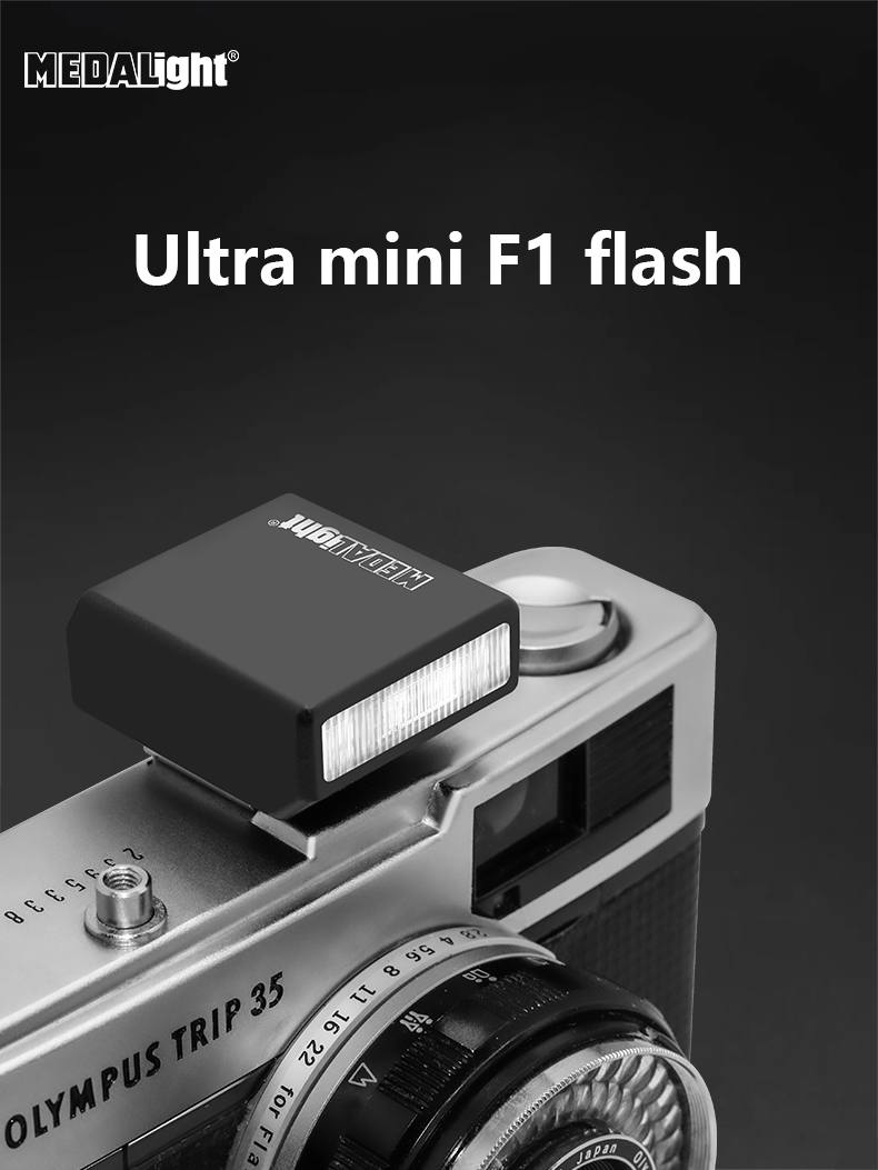 [พร้อมส่ง] Flash MEDALight F1 แฟลชหัวกล้อง มีแบตในตัว (ประกันศูนย์ 1 ปี ...