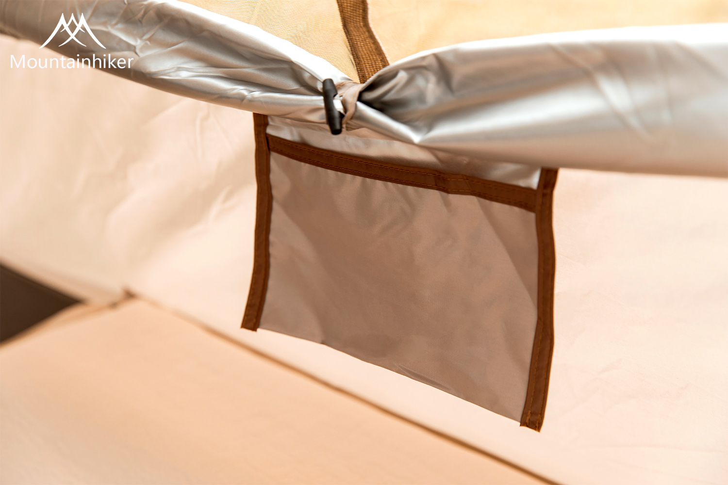 Mountainhiker เต็นท์ กางอัตโนมัติ เต็นท์นอน พับได้ แจ้ง เดินป่า พักในสวน ขนาด 3-4 คน