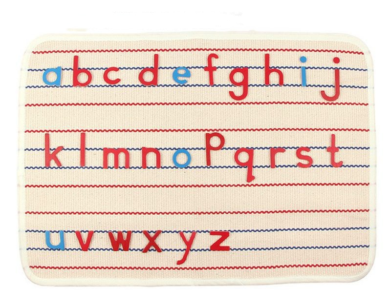 Treeyear Montessori Wooden Movable Alphabet with Box Preschool Spelling ...