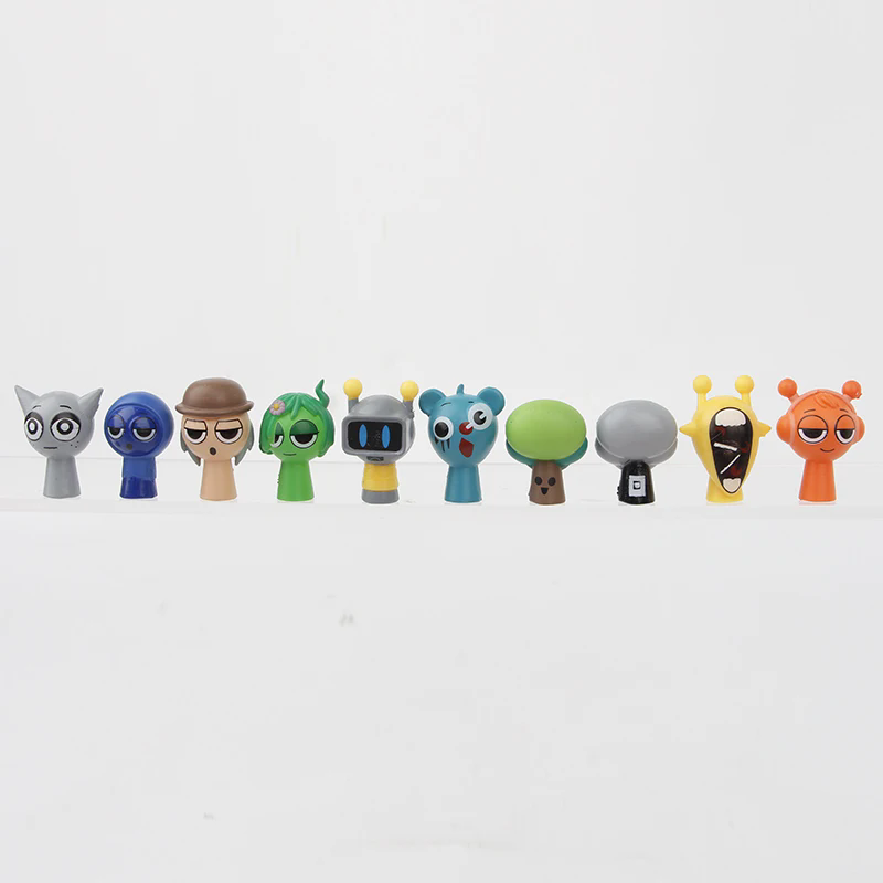 48 ชิ้น/24 ชิ้น/12 ชิ้น Sprunki Mini Action Figure ของเล่นการ์ตูน ...
