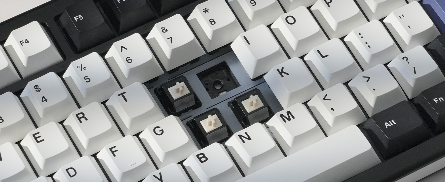 Womier SK71 Pro 75% VIA รองรับคีย์บอร์ดไร้สายอลูมิเนียม Tri-Mode Hot ...