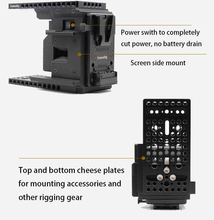 Fusionrig สําหรับ Sony A7M4/A7S3 กล้องแบริ่งโมดูลขยาย cineback | Shopee ...