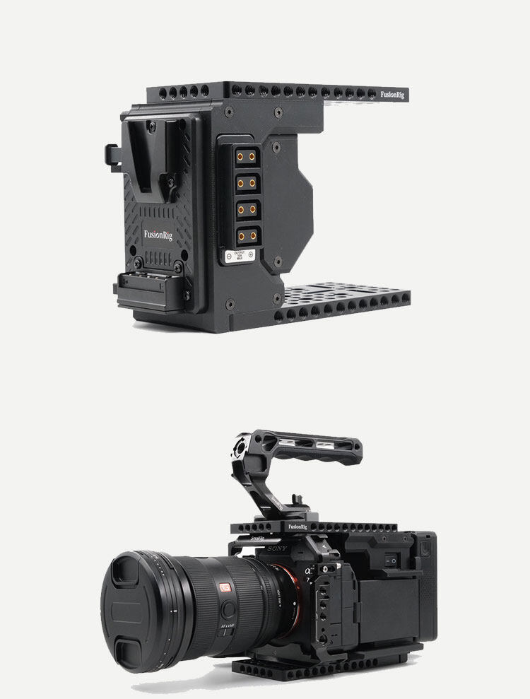Fusionrig สําหรับ Sony A7M4/A7S3 กล้องแบริ่งโมดูลขยาย cineback | Shopee ...